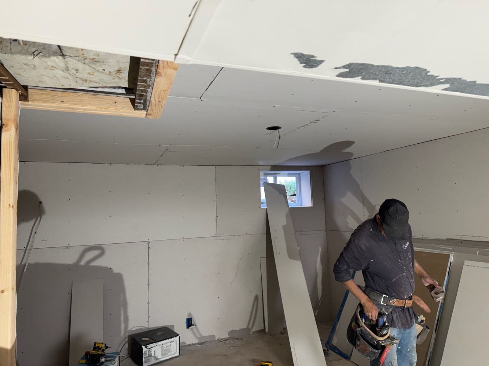 Gallery photos for Basement Transformation in Denver - Drywall and Insulation Update: Image #1