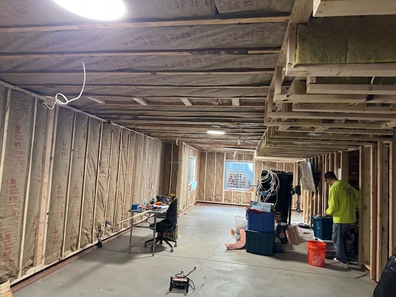 Project Basement Remodel Underway in Erie image