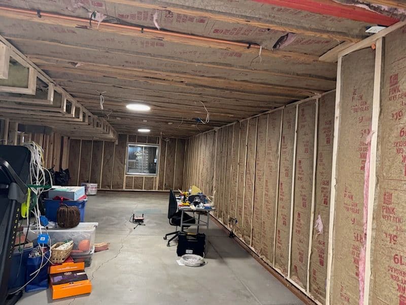Gallery photos for Basement Remodel Underway in Erie: Image #3